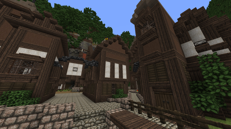 Illustration for article titled Minecraft Village Would Make a Nice Vacation Spot